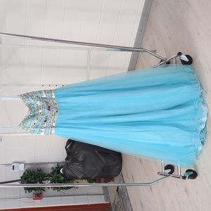 JADE GREEN Ballgown Rachel Allen size 18w